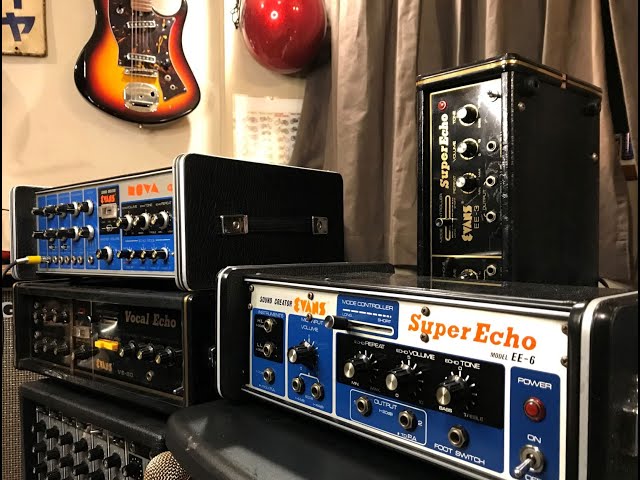 Japanese tape echo delay series Part 3 - Evans from Vintage Audio