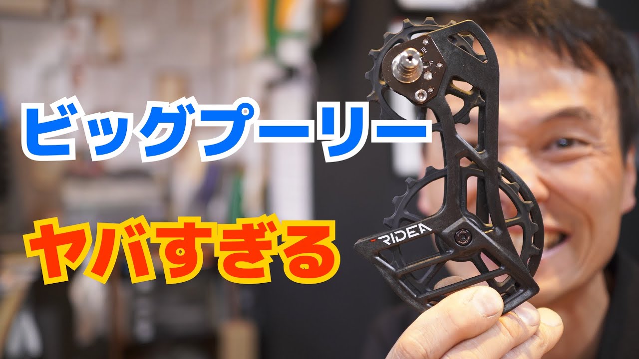 ビッグプーリーの性能が想像以上に凄い RIDEA E60 フルセラミック