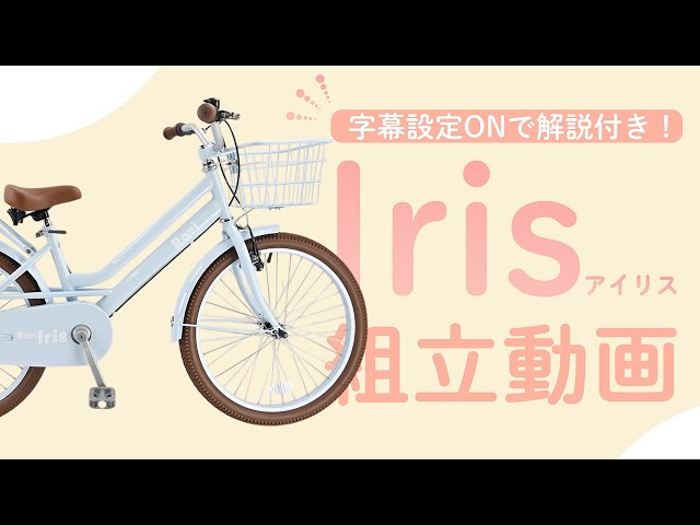 卒業祝い入学祝いに】子供用自転車 | EIZER RaviIris 20インチ 22