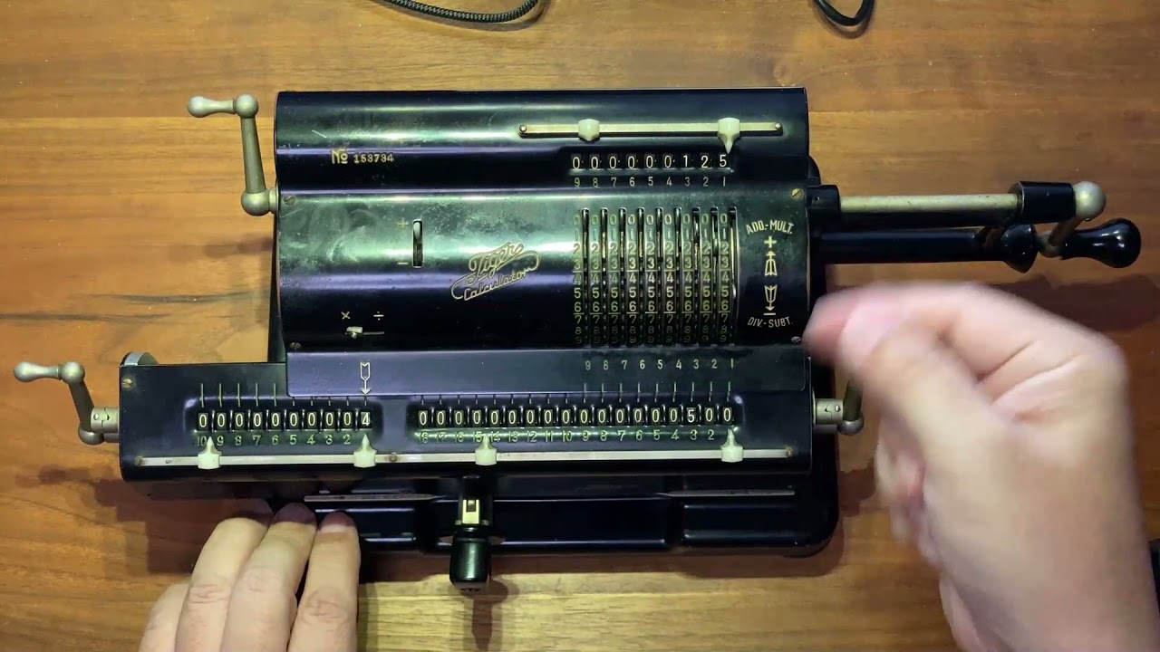 教育情報システム 第11回 (1) 機械式計算機 - YouTube