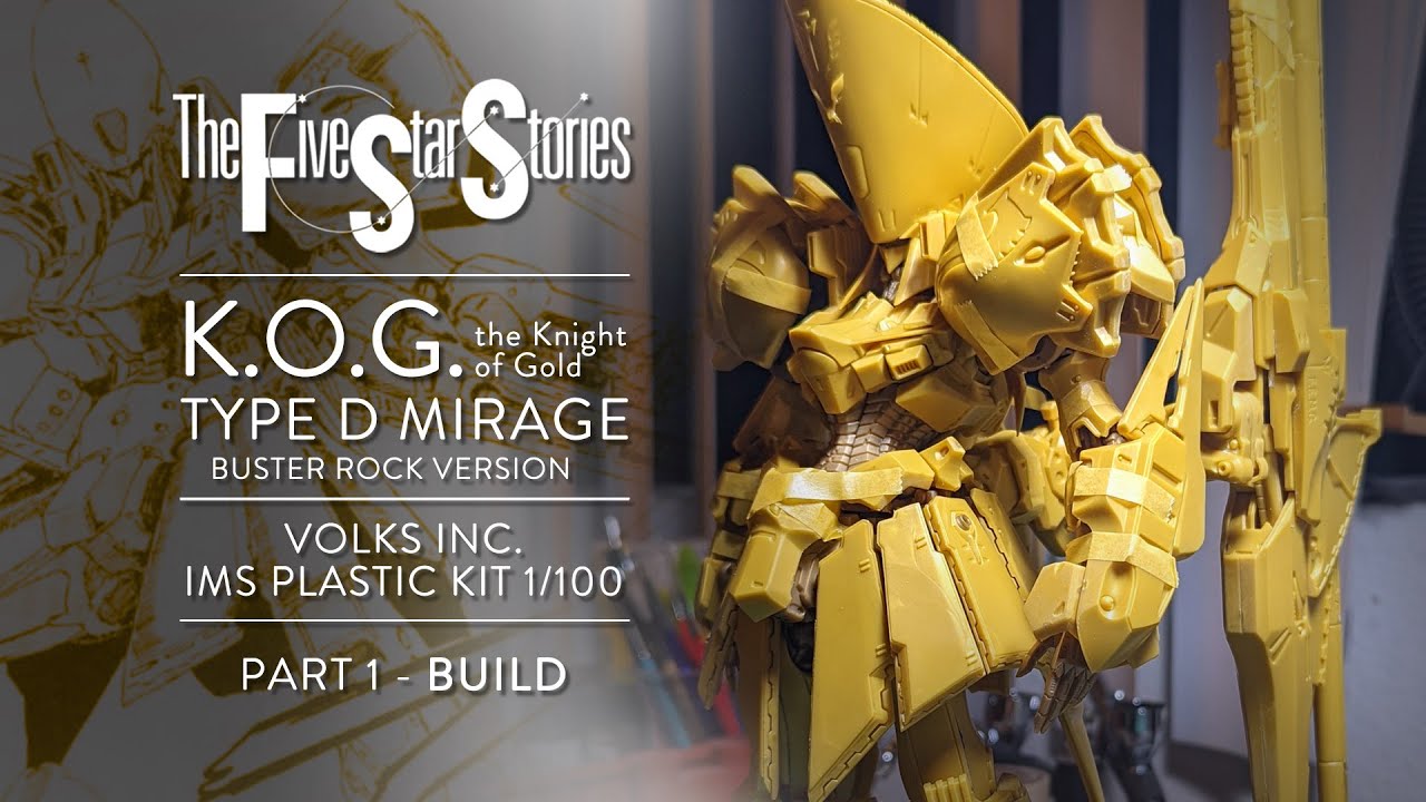 Five Star Stories - Volks Knight of Gold *Buster Cannon Version 1