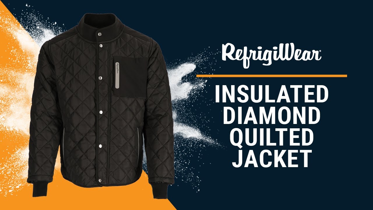 Insulated Diamond Quilted Jacket - Warmth and Comfort