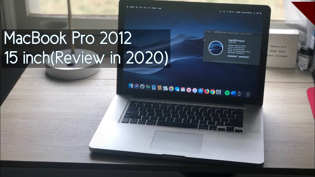 MacBook Pro Mid 2012 15 inch (Review in 2022)(Still worth getting