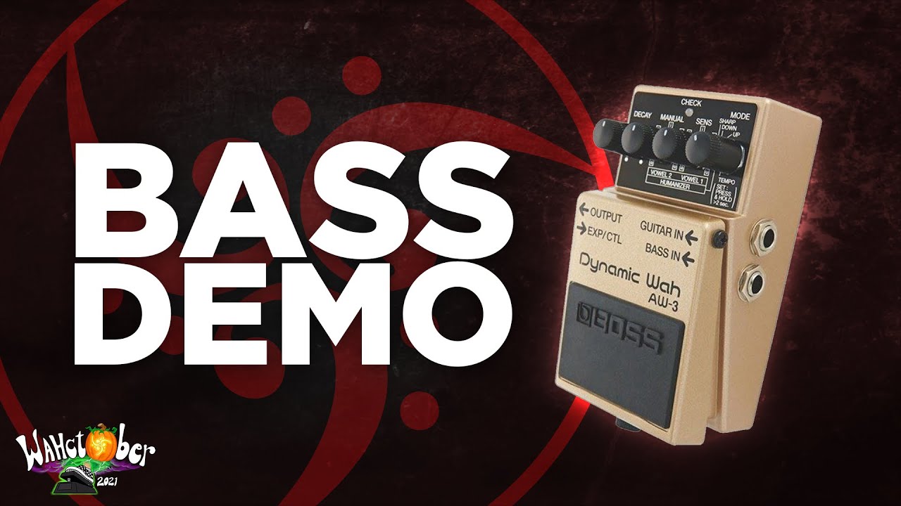 Boss AW-3 Dynamic Wah Pedal | WAHCTOBER Day 3 - YouTube