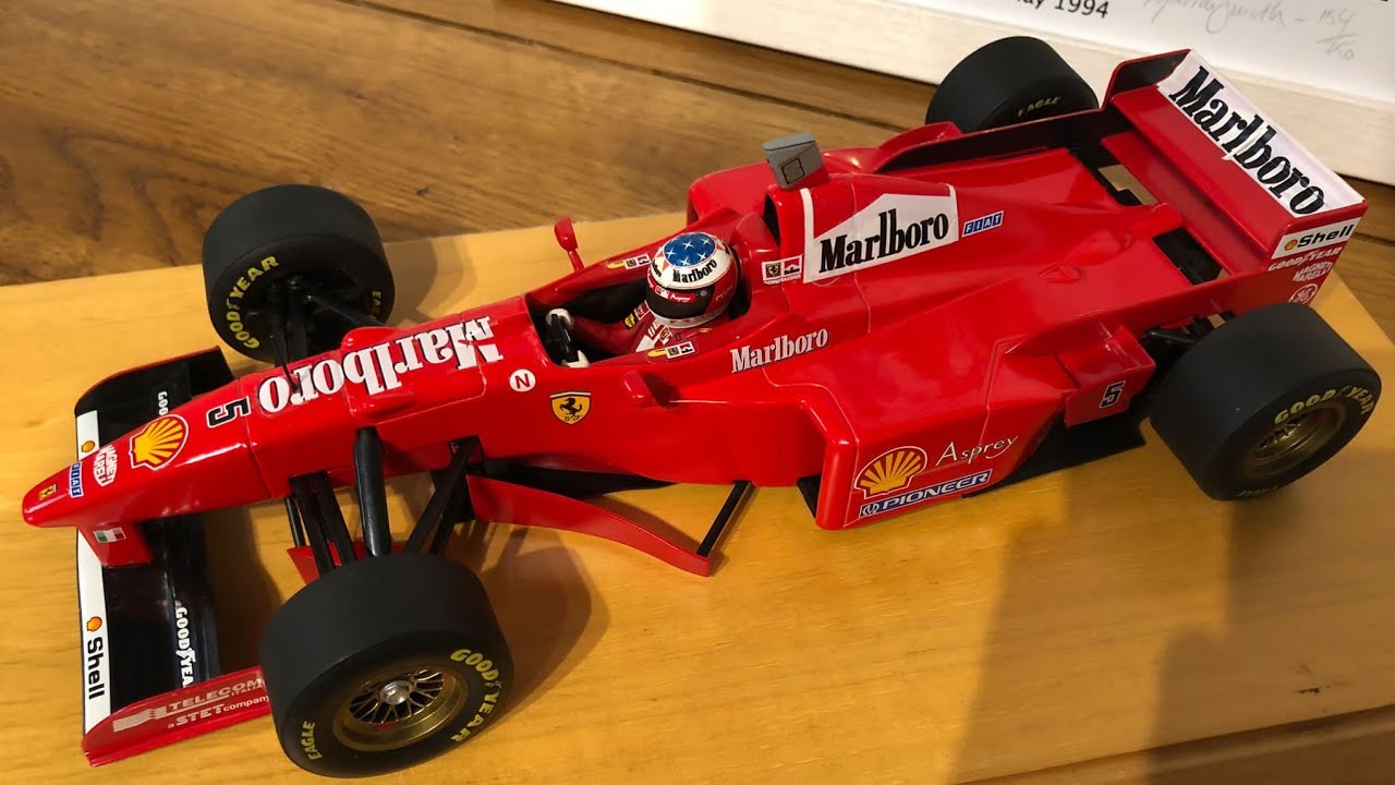 1/18 Minichamps Michael Schumacher 1997 'Marlboro' conversion