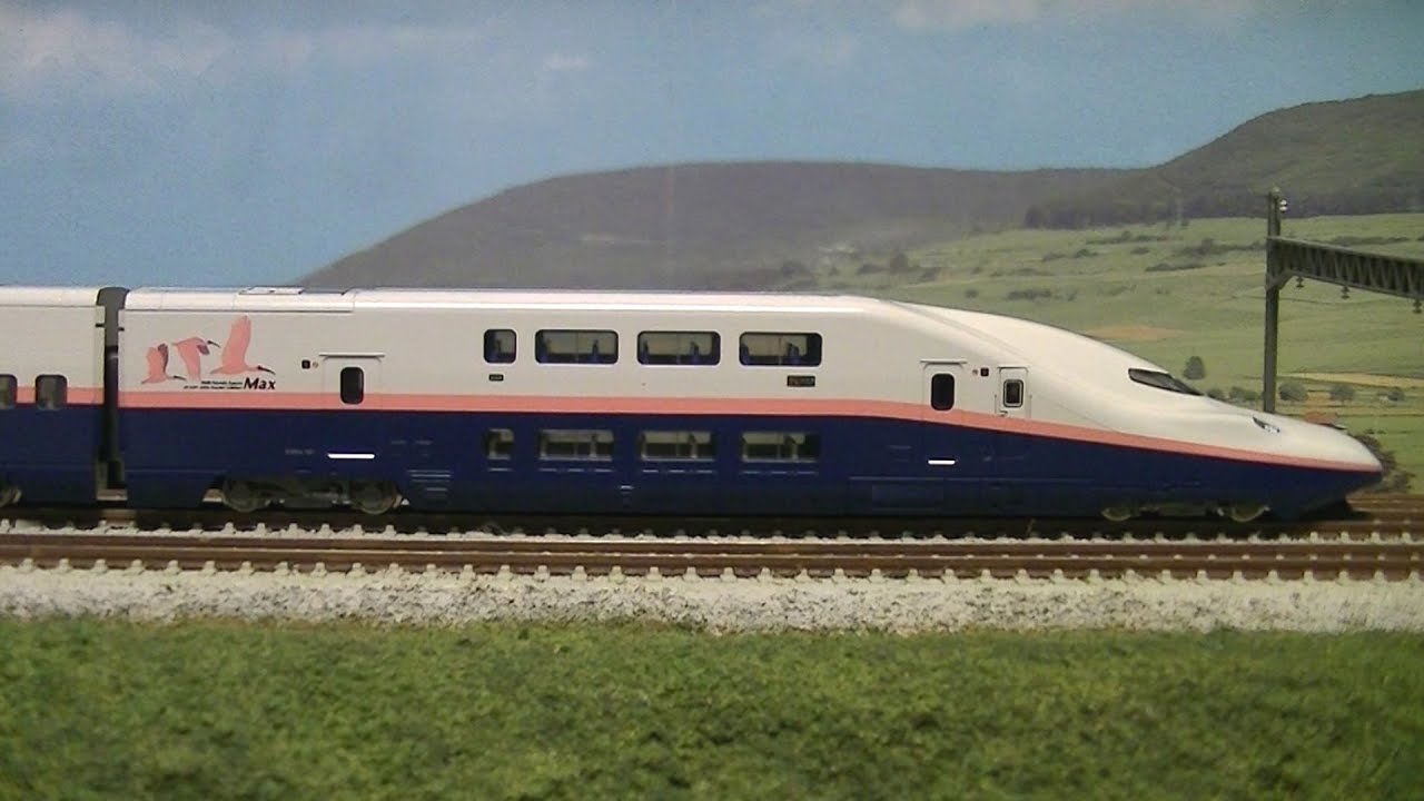 KATO・TOMIX比較 E4系新幹線「MAXとき」 Nゲージ - YouTube