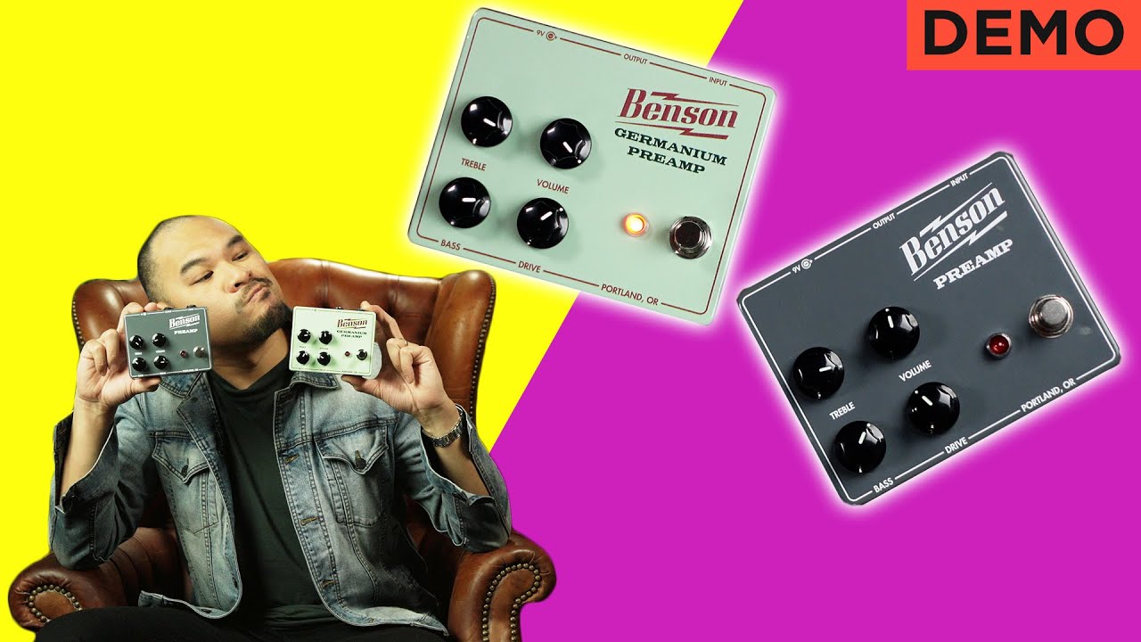 SHOOTOUT: Benson Preamp vs Germanium Preamp Overdrive - YouTube
