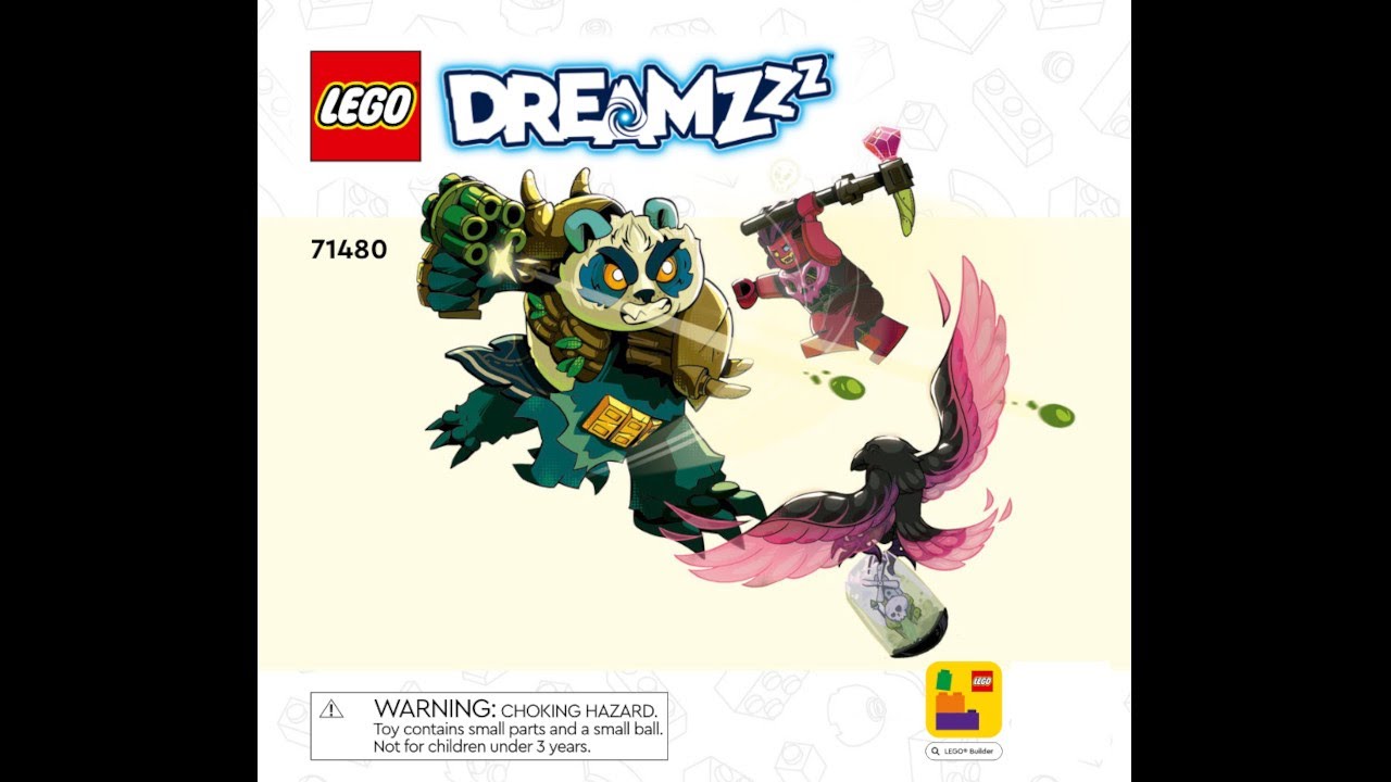 LEGO Instructions | Dreamzzz | 71480 | Logan the Mighty Panda
