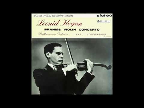 Leonid Kogan, Kyril Kondrashin, Brahms, Philharmonia Orchestra