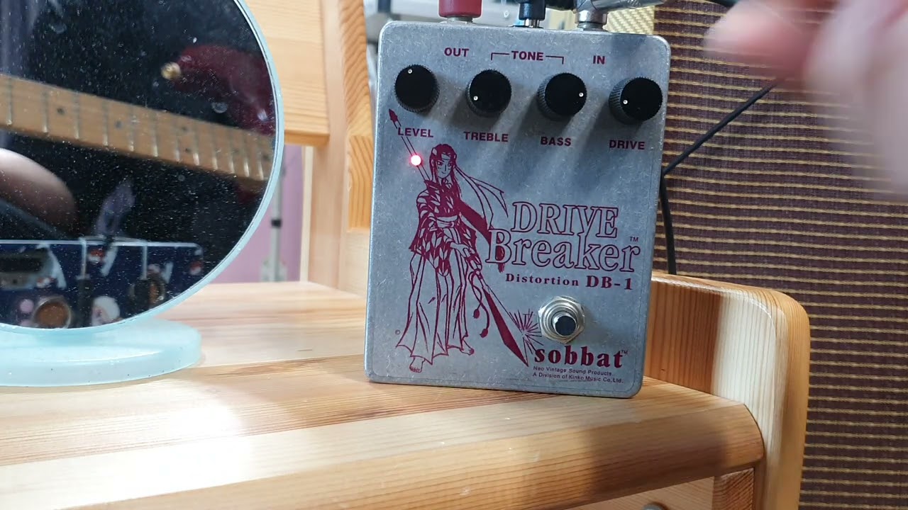 DB-1 Drive Breaker Distortion (sobbat)+Fender Richie Kotzen Guitar