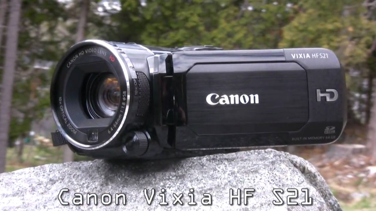 Canon Vixia HF S21 Review - YouTube