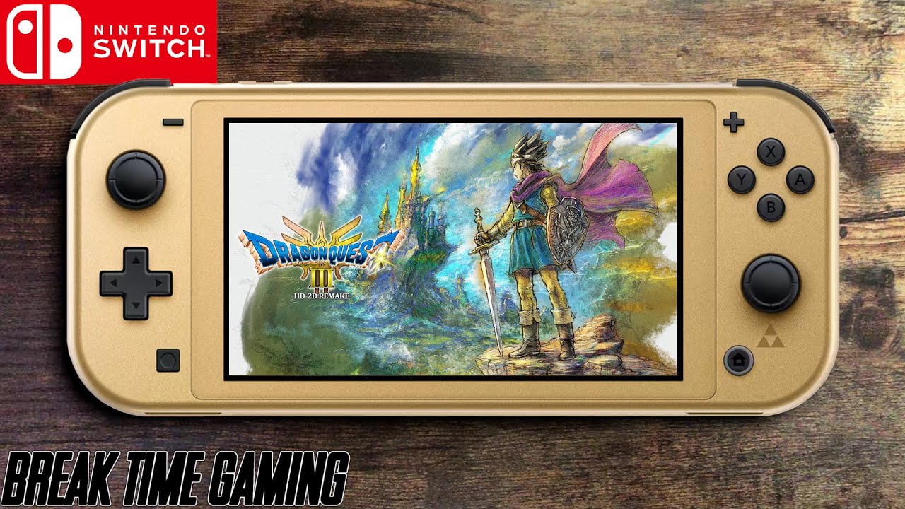 Dragon Quest 3 HD 2D Remake Nintendo Switch Lite Gameplay - YouTube