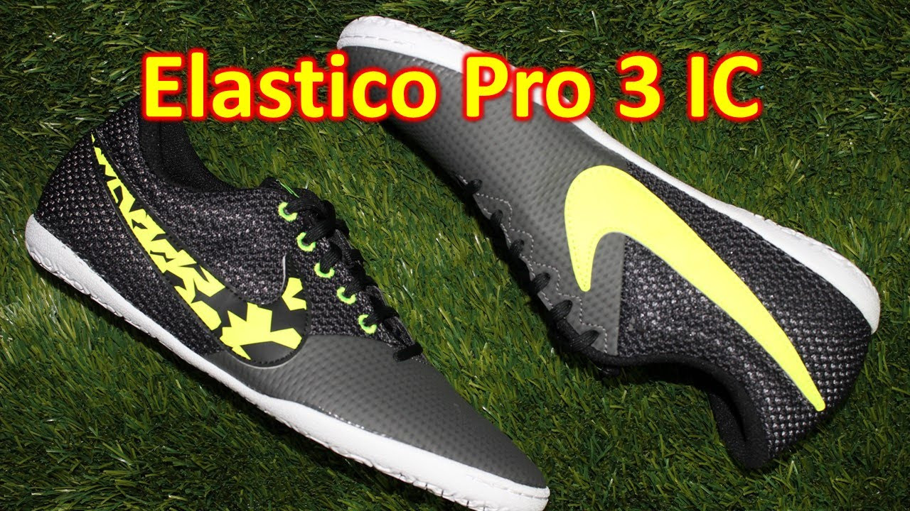 Nike Elastico Pro 3 Indoor Midnight Fog - Unboxing + On Feet - YouTube