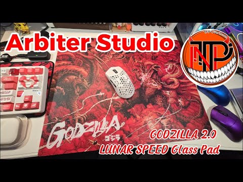 Review]Arbiter Studio-GODZILLA 2.0 - LUNAR [SPEED Glass Pad
