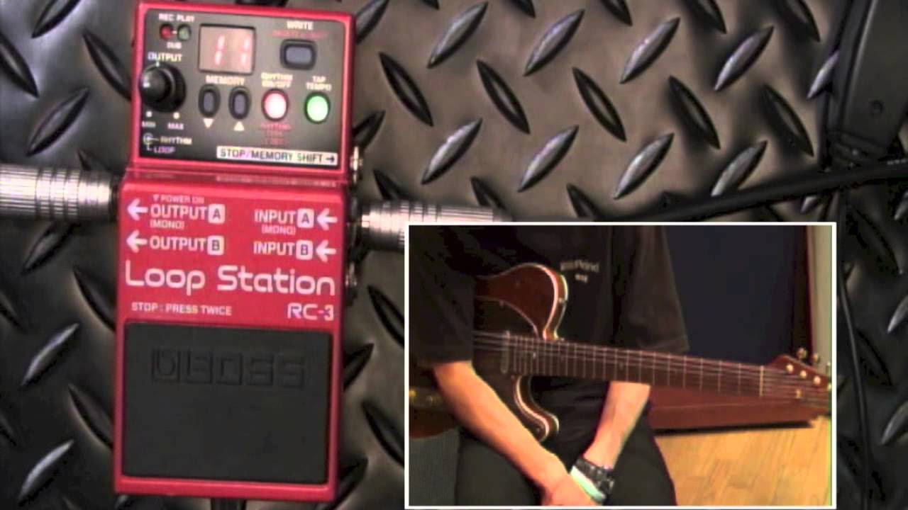 Demo Video] BOSS RC-3 Loop Station [BOSS COMPACT PEDAL 100th