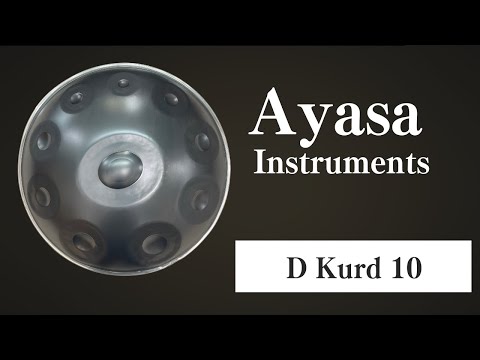 レンタルハンドパン】Ayasa Instruments / D Kurd 10 (試奏1) [管理
