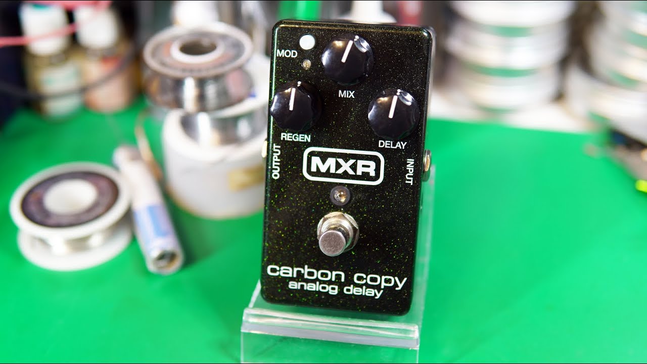 MXR carbon copy analog delayの修理｜ebi-san