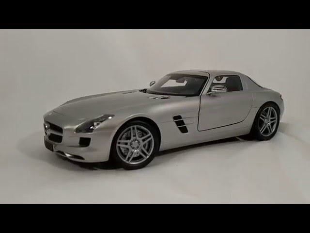 Minichamps 1/18 Mercedes Benz SLS AMG: A Review - YouTube