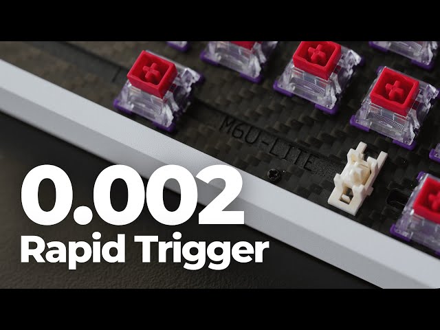 MM Studio M6Lite+ 異次元の0.002mmラピトリキーボード - YouTube