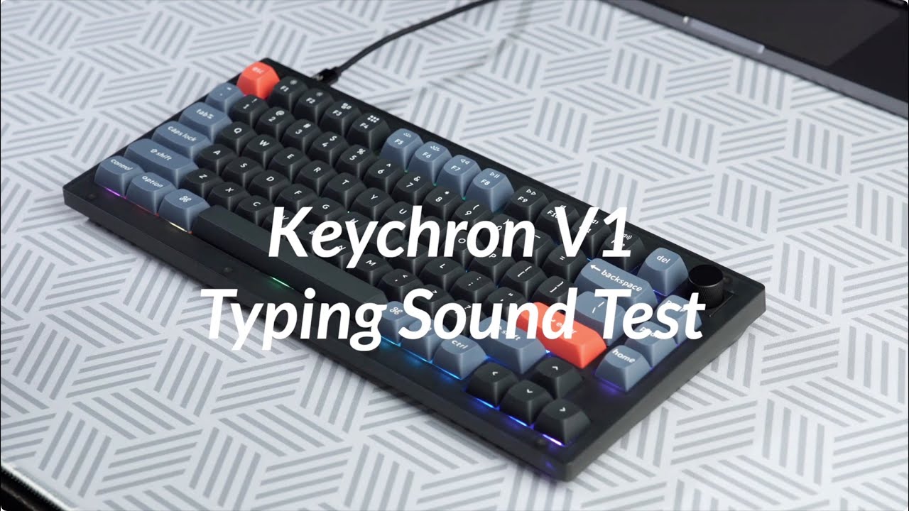 Keychron V1 Wired Custom 75% Hot-Swappable Mechanical Keyboard