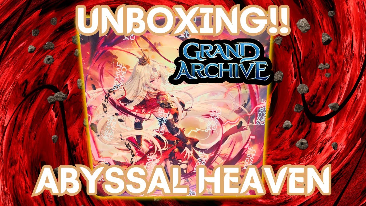 Grand Archive Abyssal TCG Heaven Booster Box Opening & Unboxing