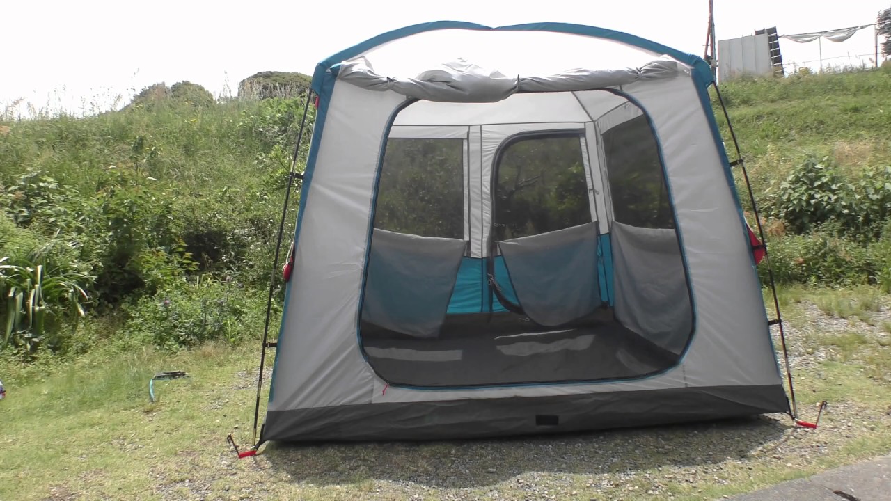 Quechua (ケシュア) リビングスペース シェルター HIKER'S CAMP 8人用