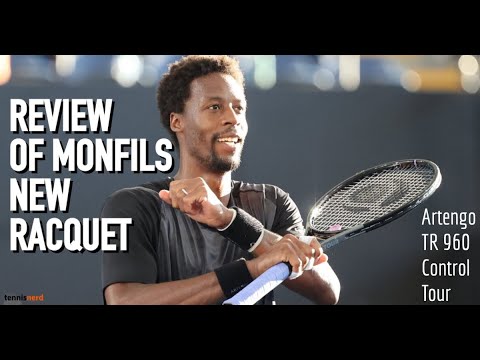 Gael Monfils racquet - Artengo TR 960 Control Tour review - YouTube