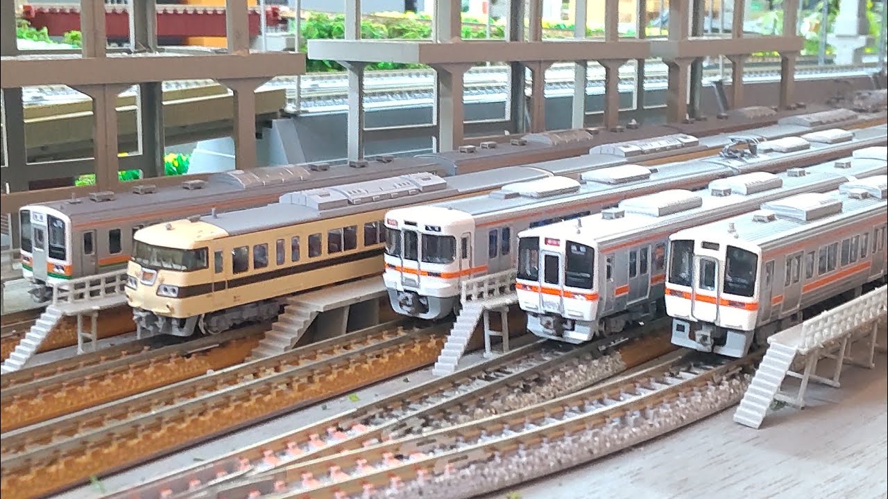 鉄道模型【Nゲージ 走行動画】JR東海 さよなら311系(グリーンマックス