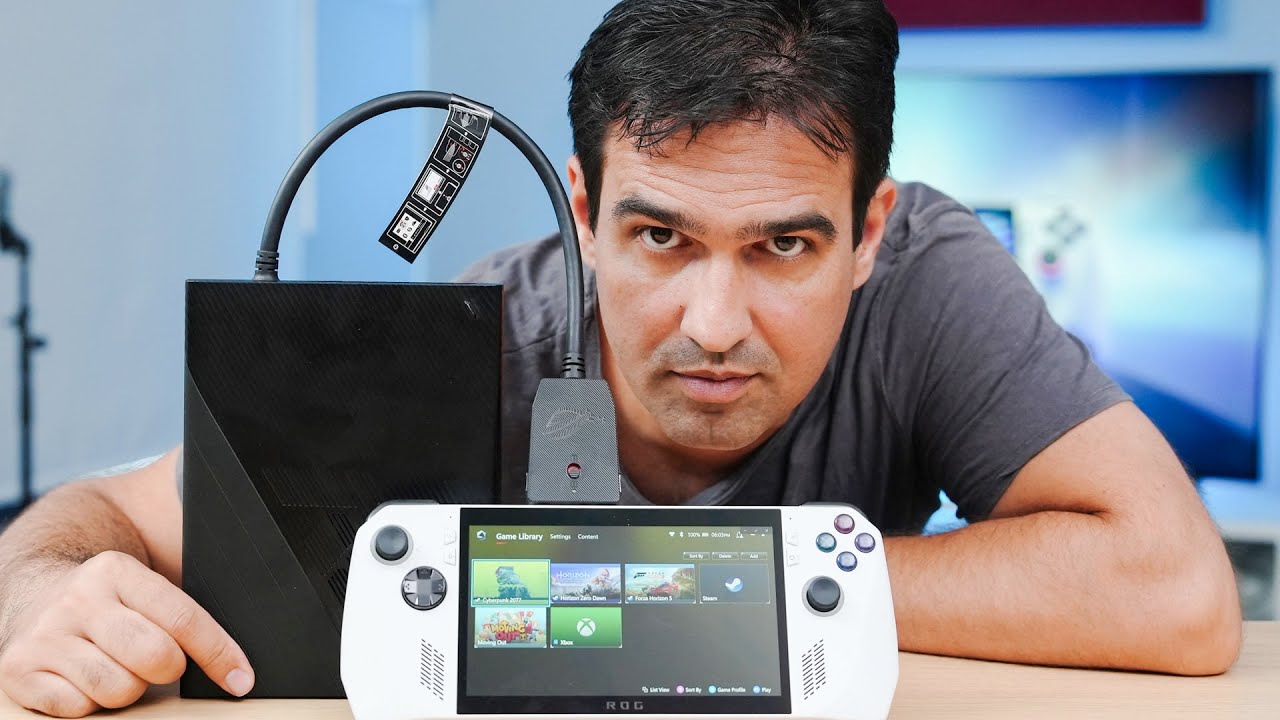 ROG Ally + RTX 4090 XG Mobile REVIEW! A portable console 