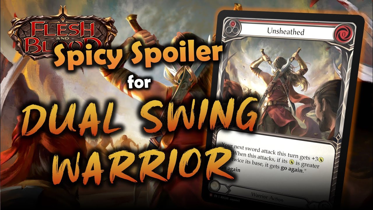 HUGE for Dual Swing Warrior! | Flesh and Blood TCG | Go Again