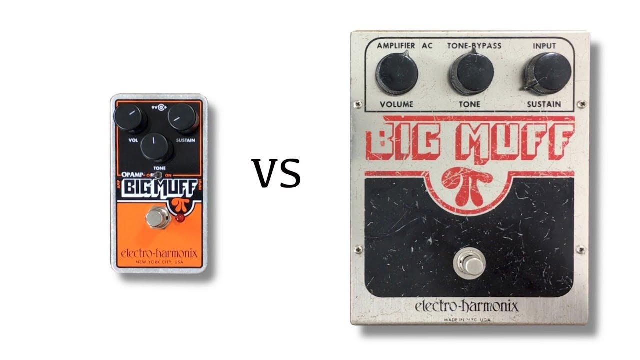 EHX Big Muff Op Amp vs 1978 Big Muff - YouTube
