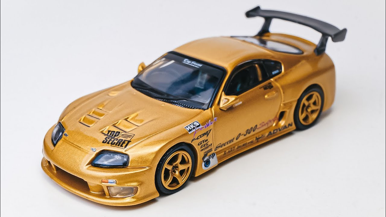 Inno 64 Toyota Supra Top Secret GT300 Tokyo Auto Salon 2025 - YouTube
