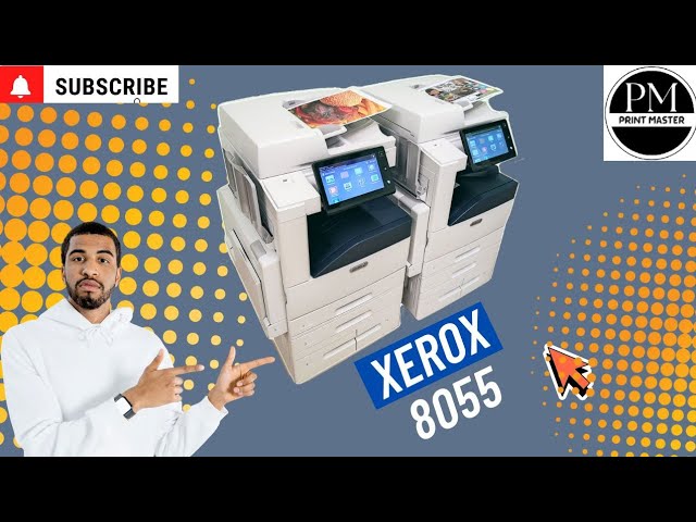 Xerox 8055 🖨️#Xerox Colour printer - YouTube