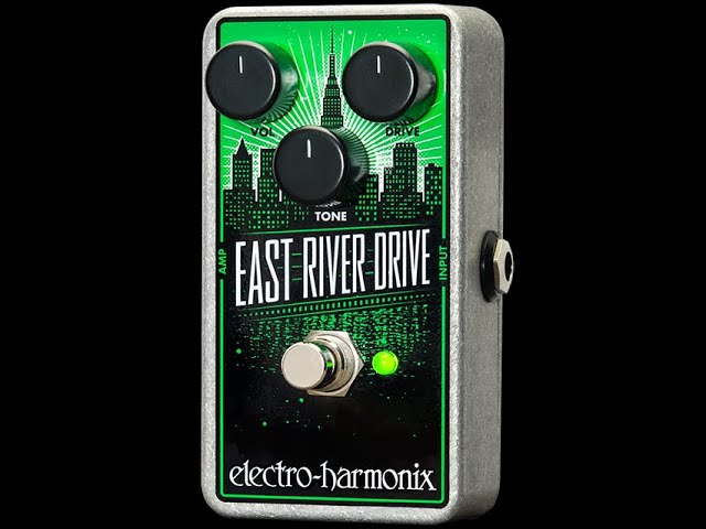 日本語字幕】Electro Harmonix East River Drive Overdrive EHX Pedal