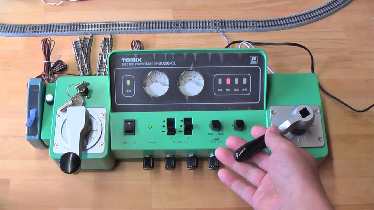 TOMIXのN-DU202-CLを改造して自動空気ブレーキを再現(操作説明) - YouTube