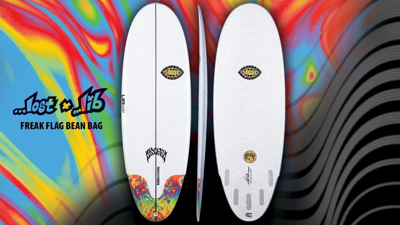 LIB X LOST Freak Flag Bean Bag - YouTube