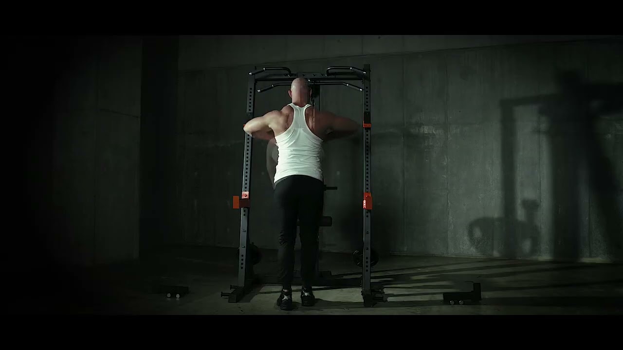 男性向け本格トレーニングブランドMad Bull/ハーフラック】 - YouTube