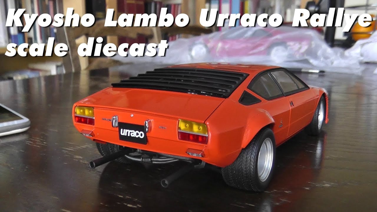 Review: Kyosho Diecast Lamborghini Urraco Rallye 1/18 Model Car