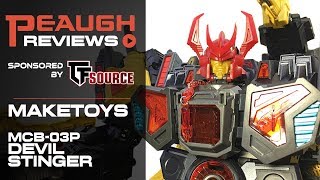 Video Review: Maketoys MCB-03P - DEVIL STINGER - YouTube