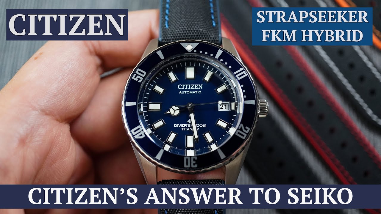 A good release from Citizen - Titanium Challenge Diver (NB6021-68L