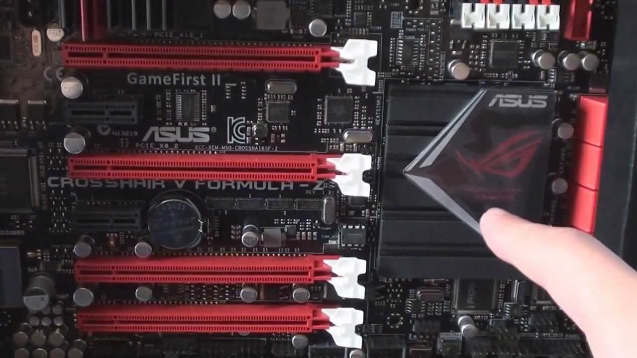ASUS Crosshair V Formula-Z Gaming motherboard Unboxing and