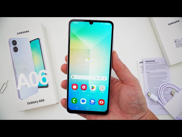 Samsung Galaxy A06 Unboxing, Hands-On & First Impressions! - YouTube