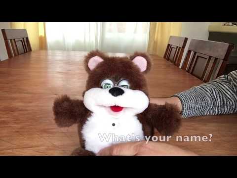 Meet Koby The Interactive Bear - YouTube