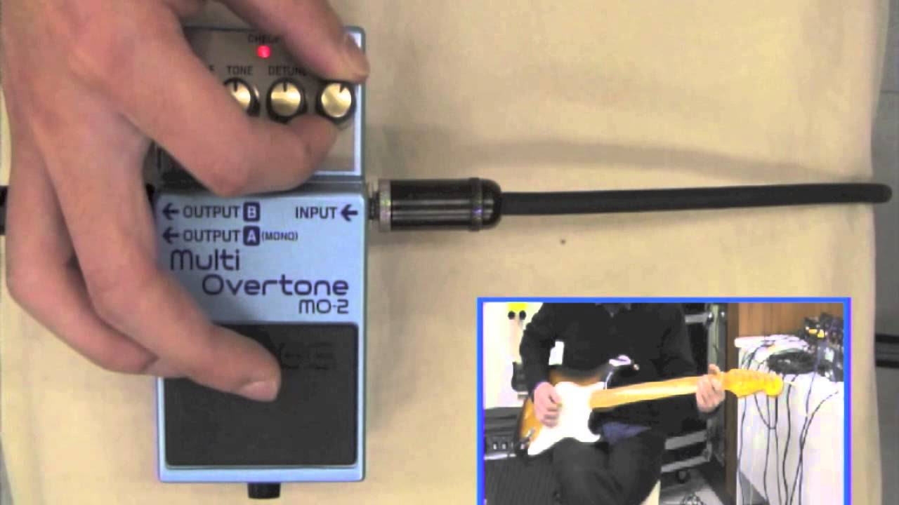 試奏動画】BOSS MO-2 Multi Overtone ギターエフェクター - YouTube