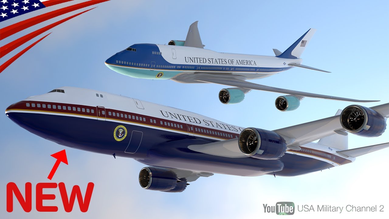 New 550 billion yen Air Force One] New design!? Flying White House