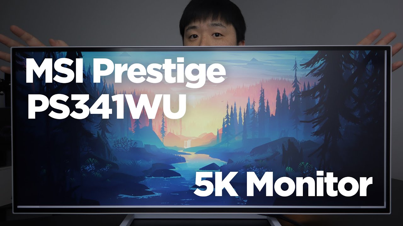 MSI Prestige PS341WU 5K Ultrawide Monitor Review - Suitable for