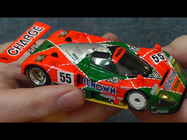 Unboxing and Review: Spark Mazda 787B #55 LM Winner 1/43 Scale