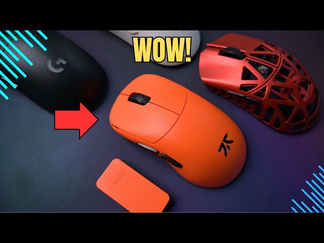 4K Polling Ergo Gaming Mouse - Fnatic x Lamzu Thorn - YouTube