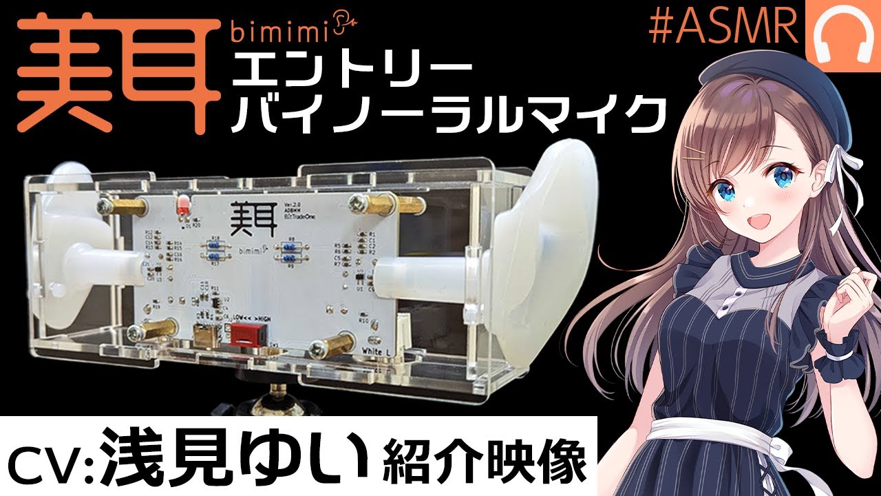 約2.2万円で人工耳付きのバイノーラルマイク「美耳」 - AV Watch