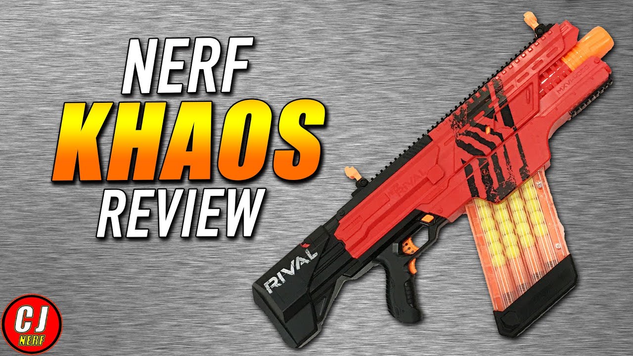 Nerf Rival Khaos MXVI-4000 Blaster Review | 2016 's BEST Battle